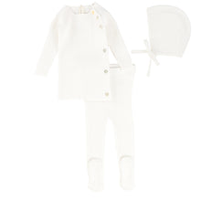 Load image into Gallery viewer, Lilette by Lil Legs White Knit Set
