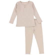Load image into Gallery viewer, Bee &amp; Dee Simply Taupe Small Pointelle Collection Loungewear
