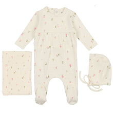 Load image into Gallery viewer, Bee &amp; Dee Girl Print Floral Dot Collection Layette Set
