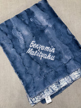 Load image into Gallery viewer, Zandino Mason Jeans Minky Blanket
