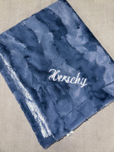 Load image into Gallery viewer, Zandino Mason Jeans Minky Blanket
